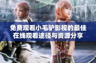 免费观看小毛驴影视的最佳在线观看途径与资源分享