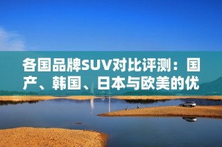 各国品牌SUV对比评测：国产、韩国、日本与欧美的优势与不足