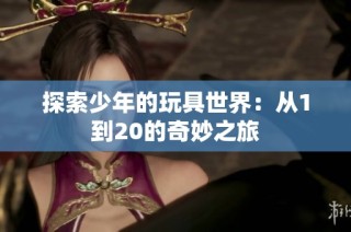 探索少年的玩具世界：从1到20的奇妙之旅