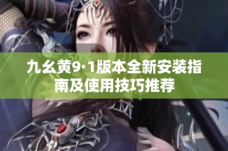 九幺黄9·1版本全新安装指南及使用技巧推荐