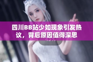 四川BB站少如现象引发热议，背后原因值得深思