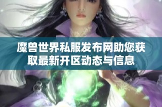 魔兽世界私服发布网助您获取最新开区动态与信息