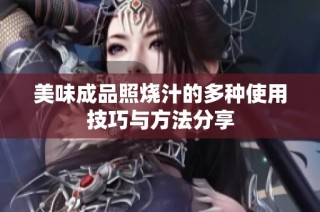 美味成品照烧汁的多种使用技巧与方法分享