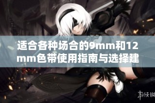 适合各种场合的9mm和12mm色带使用指南与选择建议