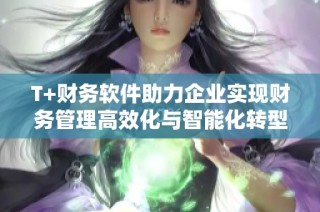 T+财务软件助力企业实现财务管理高效化与智能化转型