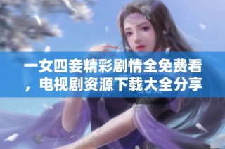 一女四妾精彩剧情全免费看，电视剧资源下载大全分享