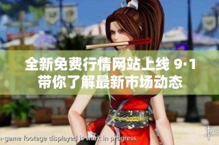 全新免费行情网站上线 9·1带你了解最新市场动态