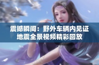 震撼瞬间：野外车辆内见证地震全景视频精彩回放