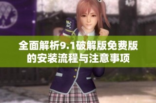 全面解析9.1破解版免费版的安装流程与注意事项