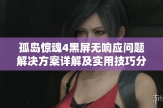 孤岛惊魂4黑屏无响应问题解决方案详解及实用技巧分享