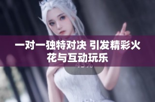 一对一独特对决 引发精彩火花与互动玩乐