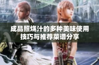 成品照烧汁的多种美味使用技巧与推荐菜谱分享