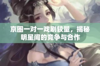 京圈一对一戏剧较量，揭秘明星间的竞争与合作