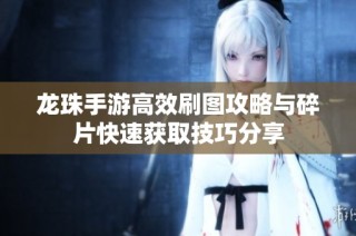 龙珠手游高效刷图攻略与碎片快速获取技巧分享