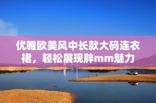 优雅欧美风中长款大码连衣裙，轻松展现胖mm魅力