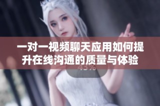 一对一视频聊天应用如何提升在线沟通的质量与体验