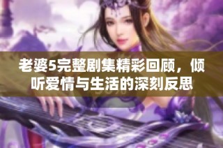 老婆5完整剧集精彩回顾，倾听爱情与生活的深刻反思