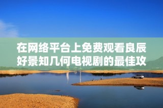 在网络平台上免费观看良辰好景知几何电视剧的最佳攻略