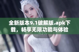 全新版本9.1破解版.apk下载，畅享无限功能与体验