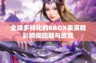 全球多样化的BBOX表演精彩瞬间回顾与欣赏
