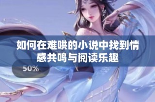 如何在难哄的小说中找到情感共鸣与阅读乐趣