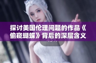 探讨美国伦理问题的作品《偷窥蝴蝶》背后的深层含义与启示
