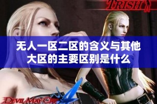 无人一区二区的含义与其他大区的主要区别是什么
