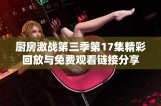 厨房激战第三季第17集精彩回放与免费观看链接分享