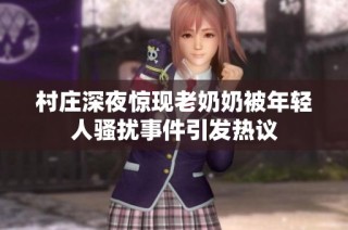 村庄深夜惊现老奶奶被年轻人骚扰事件引发热议