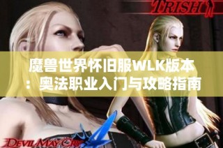 魔兽世界怀旧服WLK版本：奥法职业入门与攻略指南