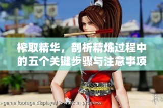 榨取精华，剖析精炼过程中的五个关键步骤与注意事项