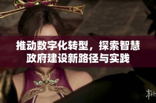 推动数字化转型，探索智慧政府建设新路径与实践