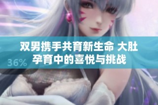 双男携手共育新生命 大肚孕育中的喜悦与挑战