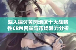 深入探讨黄冈地区十大战略性CRM网站与市场潜力分析