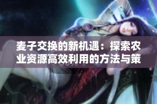 麦子交换的新机遇：探索农业资源高效利用的方法与策略