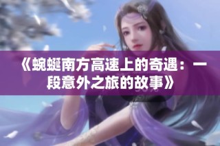 《蜿蜒南方高速上的奇遇：一段意外之旅的故事》