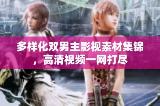 多样化双男主影视素材集锦，高清视频一网打尽