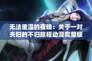 无法重温的夜晚：关于一对夫妇的不归旅程动漫完整版在线观赏