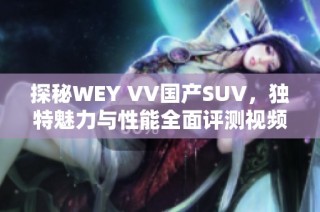 探秘WEY VV国产SUV，独特魅力与性能全面评测视频大揭秘