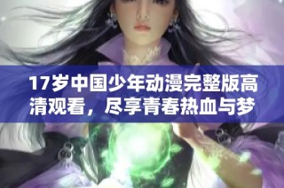 17岁中国少年动漫完整版高清观看，尽享青春热血与梦想故事