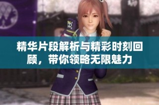 精华片段解析与精彩时刻回顾，带你领略无限魅力