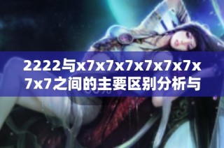 2222与x7x7x7x7x7x7x7x7之间的主要区别分析与比较