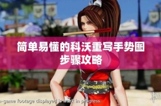 简单易懂的科沃重写手势图步骤攻略