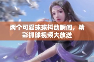 两个可爱球球抖动瞬间，精彩抓球视频大放送