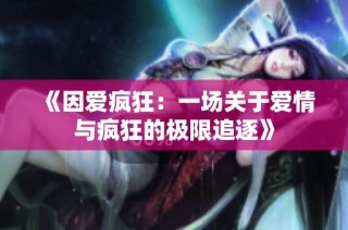 《因爱疯狂：一场关于爱情与疯狂的极限追逐》