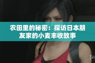 农田里的秘密：探访日本朋友家的小麦丰收故事