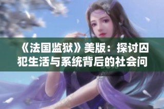 《法国监狱》美版：探讨囚犯生活与系统背后的社会问题与影响