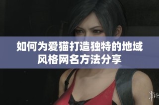 如何为爱猫打造独特的地域风格网名方法分享
