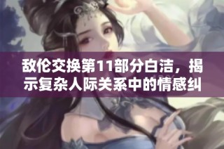敌伦交换第11部分白洁，揭示复杂人际关系中的情感纠葛与抉择