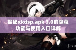 探秘xkdsp.apk 3.0的隐藏功能与使用入口详解